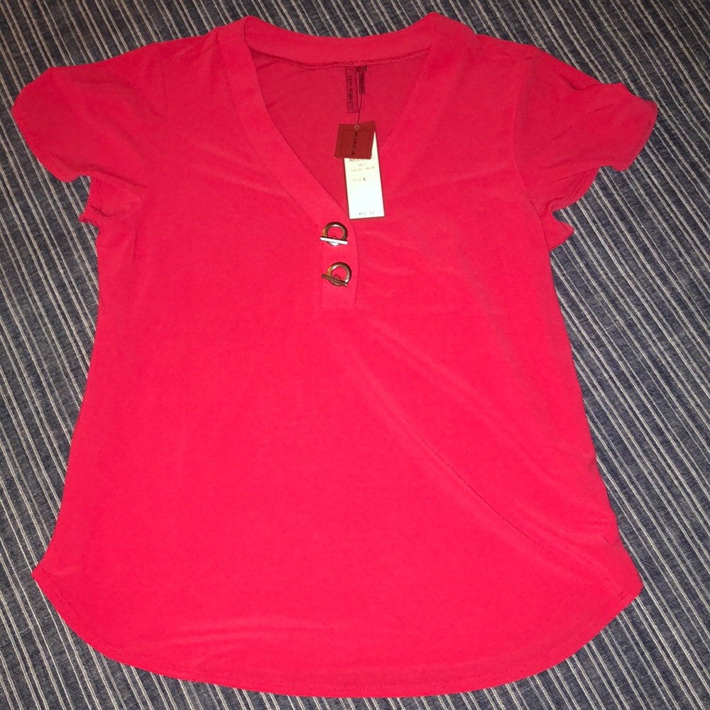Scarlet blouse